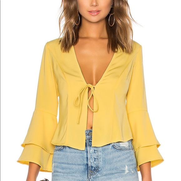 Revolve Superdown Ruffle Top - Picture 1 of 1